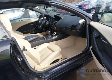 2008 BMW 650I z USA, uszkodzony, nr VIN WBAEB535X8CX63638